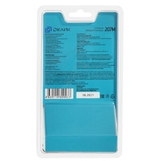 Мышь проводная Oklick 207M черный, 2400 dpi, USB, кнопки - 4