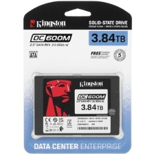 Накопитель SSD Kingston SSD DC600M, 3840Gb, SATA III, 2.5