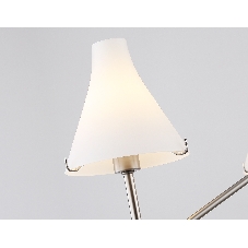 Люстра Ambrella light LH57121/3 SN/FR никель/белый матовый E14/3 max 40W D650*590