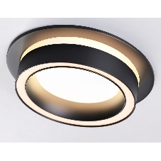 Светильник Ambrella light TN5241 BK черный GX53 D110*42