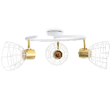 Светильник Ambrella light TR8605/3 WH/GD белый/золото E27*3 max 40W D325*230