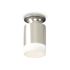 Светильник Ambrella Light XS6305044 PSL/FR серебро полированное/белый матовый MR16 GU5.3 (N6903, C6305, N6248)