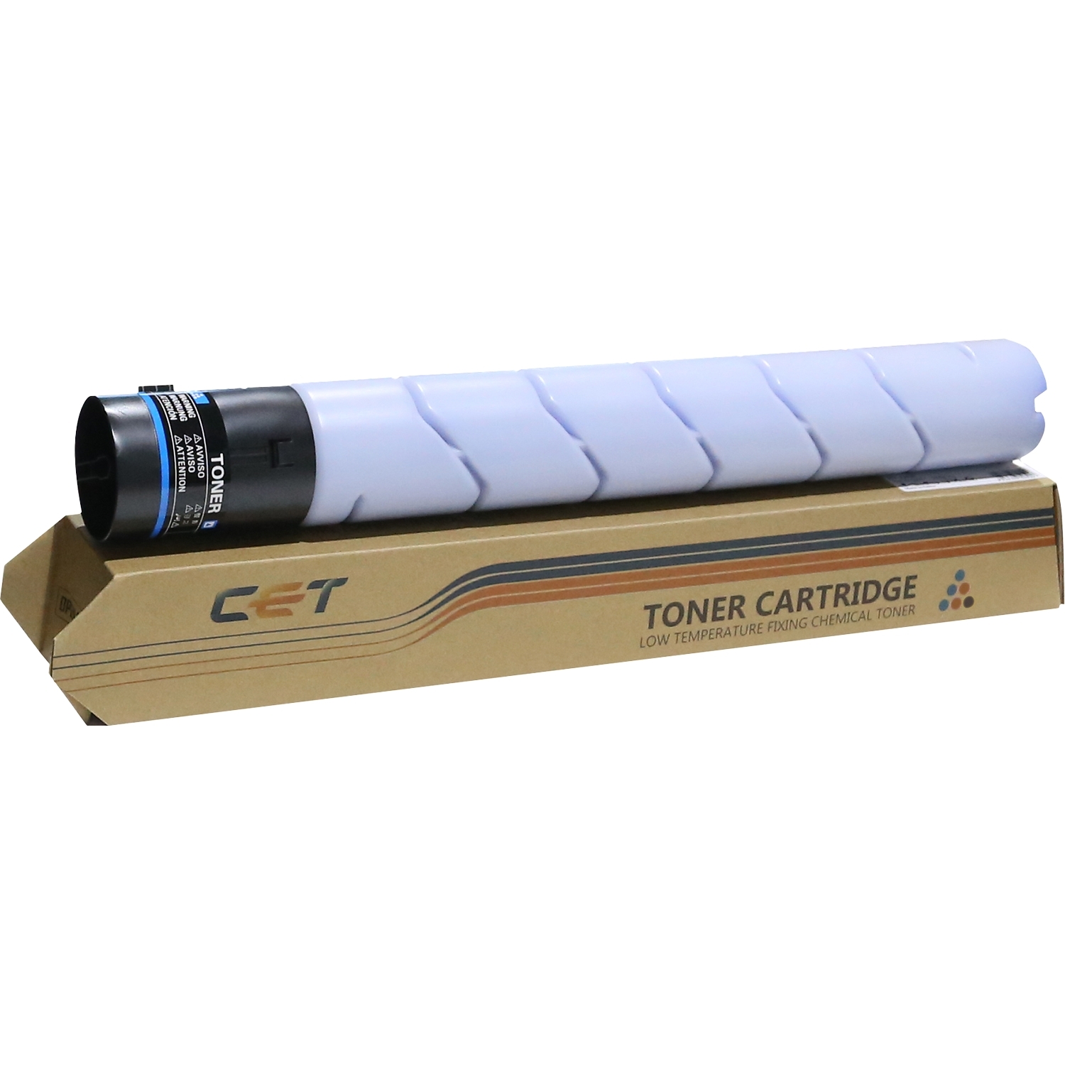 Картридж лазерный CET (CPT, CE28) для Konica Minolta Bizhub C227i Cyan, 404г