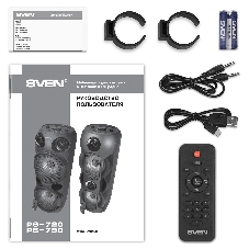 Мобильные колонки SVEN PS-720 2.0 черные