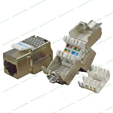 Модуль Keystone RJ45, Cat.5E, STP, 180 градусов