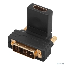 Переходник штекер Rexant DVI-D - гнездо HDMI, поворотный