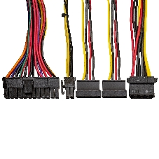 Компьютерный корпус ExeGate EX284021RUS Minitower BA-201 Black, mATX, (AA500, 80мм), 2*USB, Audio