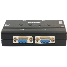 Переключатель KVM D-link DKVM-4K/B3A 4-портовый KVM-переключатель с портами VGA и PS/2