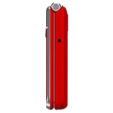 Мобильный телефон Maxvi E11 красный/серебристый