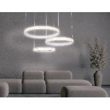 Светильник Ambrella light FA6161 WH белый 99W 720*500*900 (ПДУ РАДИО 2.4)