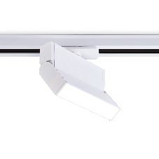 Трековый однофазный светодиодный светильник Ambrella light GL6801 WH белый LED 6W 4200K 115*22*87