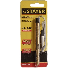 Пробник STAYER 2574_z01master для автопроводки латунный 6-24в 110мм