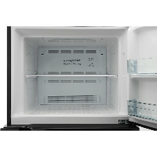 Холодильник Hitachi HRTN7489DFBBKCS черный инвертер двухкамерный инвертер 345/105л морозилка сверху, No Frost