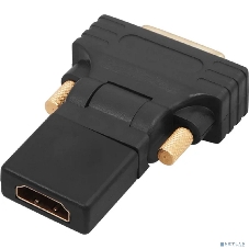 Переходник штекер Rexant DVI-D - гнездо HDMI, поворотный