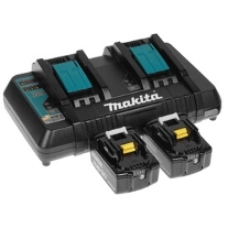 Аккумулятор+з\у Makita 191L75-3DC18RD-1шт+BL1850B-2шт,18В,5.0А·ч,Li-ion,кор