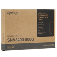 Накопитель SSD Synology SNV5420-800G M.2 NVMe, 800Gb, NVMe PCIe 3.0 x4, M.2 2280, R3100/W1000 Mb/s, IOPS 400K/70K, MTB