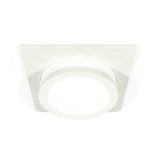 Комплект встраиваемого светильника Ambrella light XC7631041 SWH/FR белый песок/белый матовый MR16 GU5.3 (C7631, N7120)