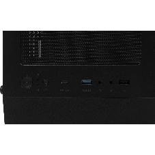 Компьютерный корпус Accord M203 черный без БП mATX 2xUSB 2.0 1xUSB 3.0 1xUSB3.1 audio bott PSU