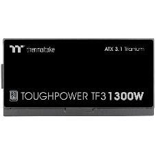 Блок питания Thermaltake Toughpower TF3 1300W, 1300Вт, 80+ Titanium, 140мм, модульный, черный