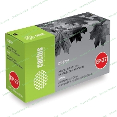 Картридж лазерный Cactus CS-EP27S черный (2500 стр.) для Canon LBP3200/MF3220/3110/3200/5600