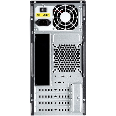 Корпус Foxline FL-733R-450W, Mini-Tower, чёрный, БП 450 Вт