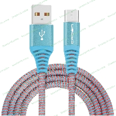 Кабель Crown USB - USB Type-C CMCU-3102C blue