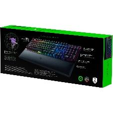 Клавиатура проводная игровая Razer Huntsman V2 (Purple Switch) - Russian Layout Gaming Keyboard