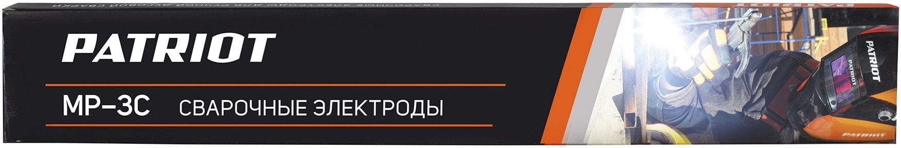 Электроды Patriot МР-3С D 2.5 мм L 350 мм 1050 гр (605012000)