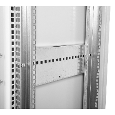 Шкаф телекоммуникационный напольный 42U (600x800) дверь стекло, черный (ШТК-М-42.6.8-1ААА-9005) (3 коробки)