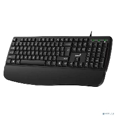 Клавиатура Genius KB-123 проводная, USB Type-A, чёрный