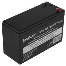 Батарея для ИБП ExeGate EP129858RUS DTM 1207/EXG1270 (12V 7Ah) клеммы F2