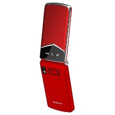 Мобильный телефон Maxvi E11 красный/серебристый