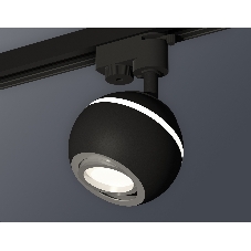 Светильник Ambrella light XT1102022 SBK/PSL черный песок/серебро полированное MR16 GU5.3 LED 3W 4200K (A2521, C1102, N7003)