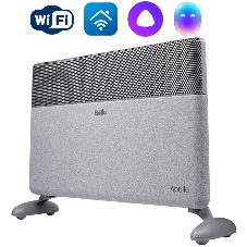 Конвектор электрический Ballu Apollo digital INVERTER Moon Gray BEC/ATI-1501 серый, 1500 Вт, 20 м2, термостат, дисплей, WiFi