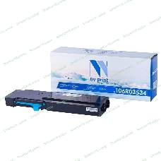 Картридж лазерный NVPrint совместимый NV-106R03534 Cyan для Xerox VersaLink C400/C405 (8000k)
