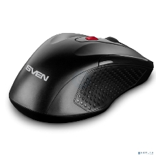 Мышь беспроводная SVEN RX-450W черный, 3200 dpi, радиоканал, USB, кнопки - 6