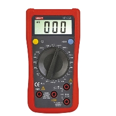 Цифровой мультиметр UNI-T UT132B Напряжение постоянного/переменного тока (600 В); постоянный ток (10А); Сопротивление (20 МОм); Тест батареи