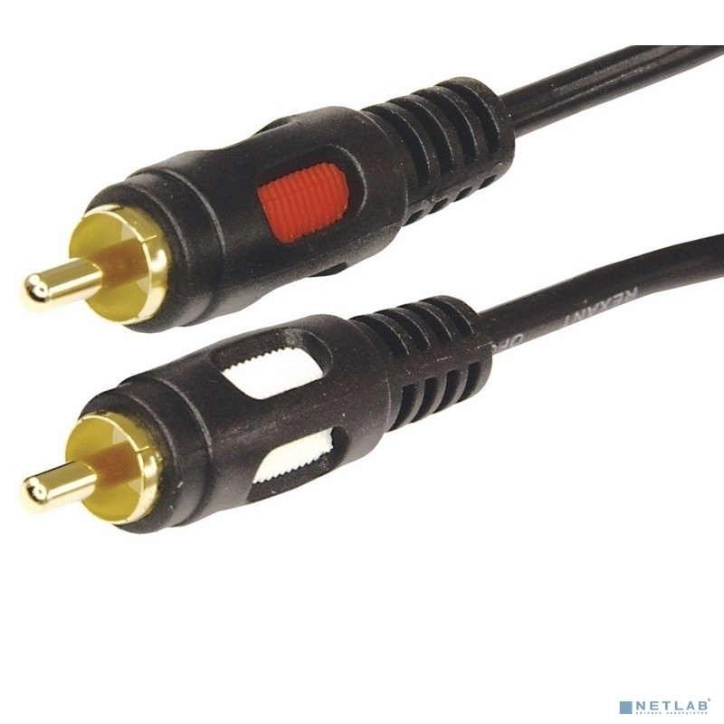 Шнур Rexant (17-0148) 2RCA Plug - 2RCA Plug 10М (GOLD)