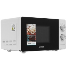 Микроволновая печь Gorenje MO20E2W белый, 20 л, 800 Вт, переключатели - поворотный механизм