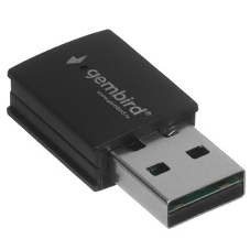 Сетевой адаптер Wi-Fi+Bluetooth Gembird WNP-UA-018 двухдиапазонный мини, 600 Мбит, USB, 802.11b/a/g/n/ac