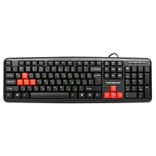 Клавиатура проводная NAKATOMI KN-02U USB черный