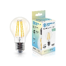 Лампа светодиодная 601314 Filament LED A60 13W E27 4000K 220-240V