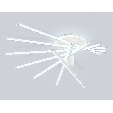 Потолочный светодиодный светильник Ambrella light FL6241 WH белый 135W 3000K-6400K 900*750*230 (ПДУ ИК)