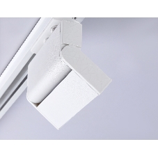 Трековый однофазный светодиодный светильник Ambrella light GL6801 WH белый LED 6W 4200K 115*22*87