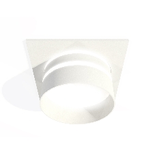 Комплект встраиваемого светильника Ambrella light XC7631042 SWH/FR белый песок/белый матовый MR16 GU5.3 (C7631, N7141)
