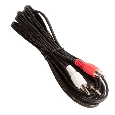 Кабель аудио Gembird/Cablexpert Jack3.5/2xRCA, 2.5м