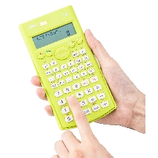 Калькулятор научный Deli E1710A/GRN зеленый 10+2-разр.