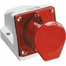 Розетка 125 стационарная 3Р+РЕ+N 32А 380В IP44 IEK