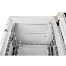 Шкаф телекоммуникационный напольный 42U (600x800) дверь стекло, черный (ШТК-М-42.6.8-1ААА-9005) (3 коробки)
