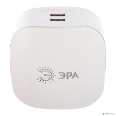 Сетевой разветвитель ЭРА SP-3e-USB-2A, белый
